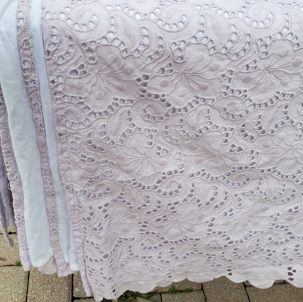 Pottery Barn Stella Crib Skirt